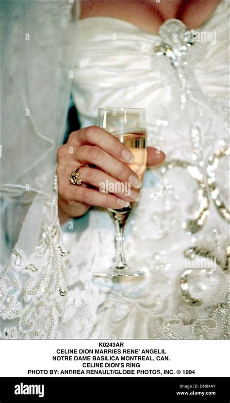 celine dion ring blue|rene charles angelil wedding.